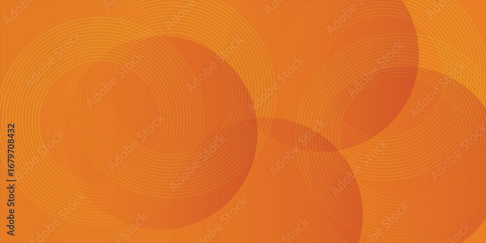 Poster orange abstract background. minimal pattern. vibrant gradient geometric lines