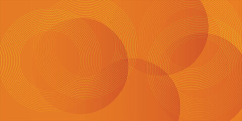Orange abstract background. Minimal pattern. Vibrant gradient geometric lines
