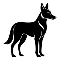 Minimal Dingo Vector Illustration 