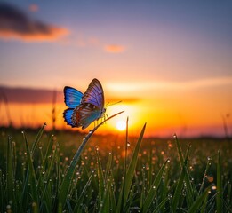 butterfly on the meadow