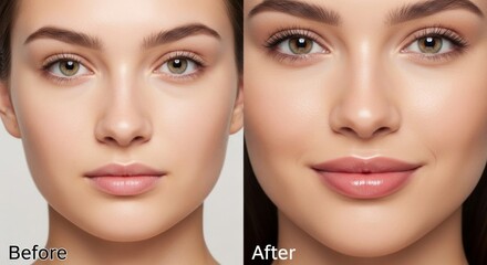 Enhance Your Natural Beauty Before and After Makeup Transformation for a Radiant and Fresh Look to elevate features