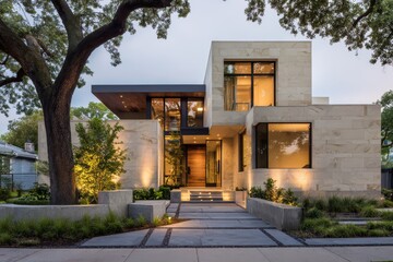 entrance to the old building