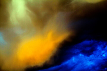 Fototapeta premium Dramatic sky with storm clouds