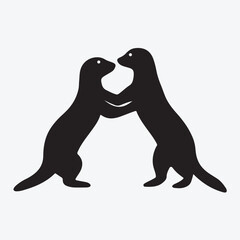 Abstract geometric composition with vibrant cmyk colors and clean typography suitable for modern design projects