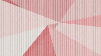 Vibrant geometric burst of red and pink tones abstract noisy texture background, triangles meeting, striped effect, radiating, backdrop design