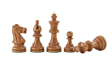 Isolated Chess pieces © Trym