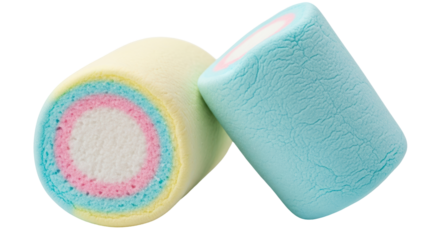 Isolated Marshmallows