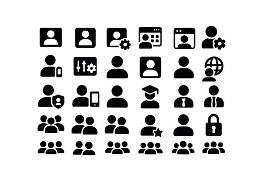 vector solid black filled icons User Panel (Types) userpanel profile userpanel account userpanel settings userpanel dashboard userpanel control userpanel system userpanel app userpanel web.