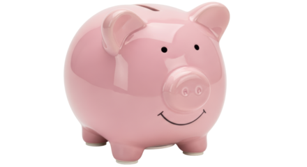 Isolated Piggy Bank