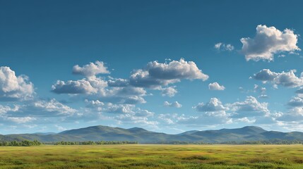 blue sky with clouds