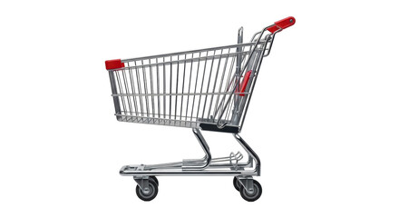 Isolated Shopping Cart