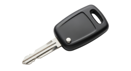 Isolated Car Key