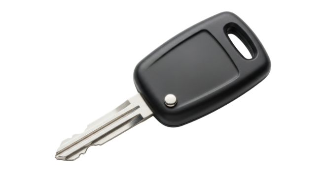 Isolated Car Key