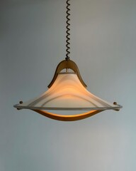 Modern design lamp isolated on a white background