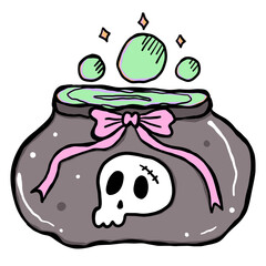 Cute Halloween Pastel with Coquette