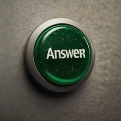 3D green answer button,Generative Ai
