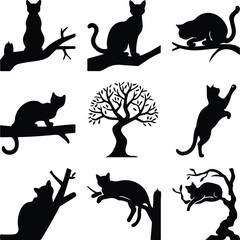 Landmarks and Monuments Silhouette Icon Vector Set World Famous Landmarks and Monuments Black Silhouette Design