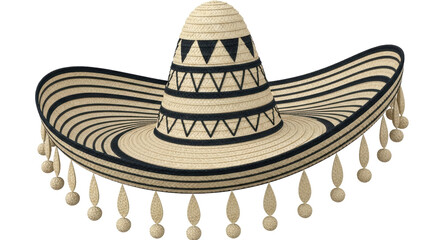 Isolated Sombrero Hat
