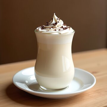 cream, dessert, chocolate,food, glass, coffee, sweet milk, drink, ice, white, udding, cup, delicious, yourt, isolated, beverage, cld, fresh, brown, hot, brekfast, fruit, icecream, mosse