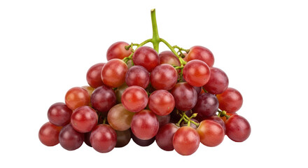 Fototapeta premium Isolated Red Grapes Bunch