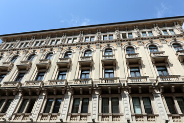 Fototapeta premium Prachtvoller Altbau in Triest