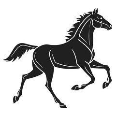 Horse running
