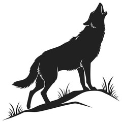Wolf howling