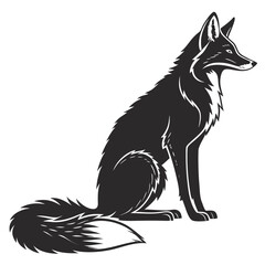 Fox sitting