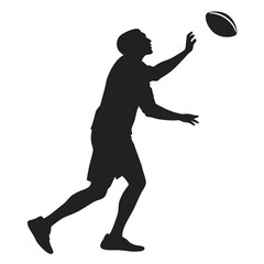 Man juggling football