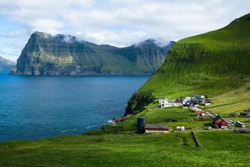 Małe osiedla Na wyspach Owczych © kubikactive