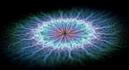 Fototapeta premium Electron Cloud Probability Visualization
