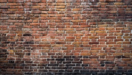 surface details of weathered brick wall