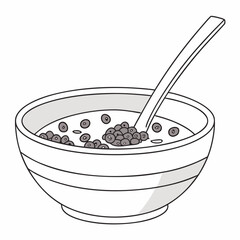 bowl of yogurt with fruits