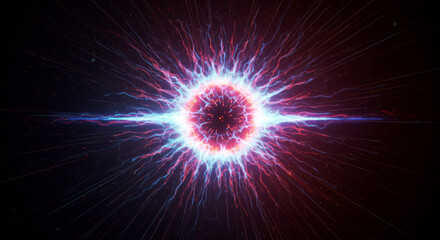 Electron Fusion Burst with Glowing Plasma Explosion