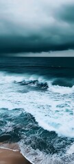 Waves on the beach