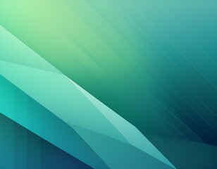 abstract blue green geometric background with soft gradients