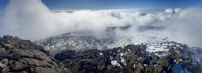 Azores Pico Summit - View from Above