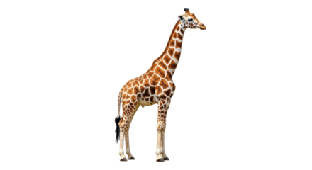 Isolated Giraffe