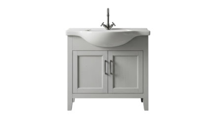 Isolated Bathroom Vanity Cabinet