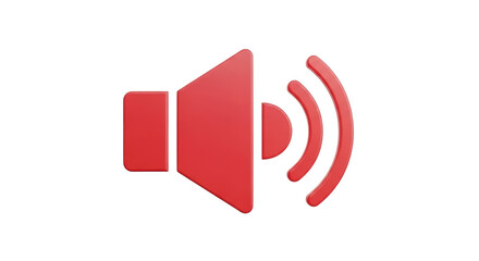 Isolated Sound Volume Icon