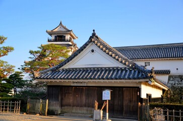 高知城 天守閣・詰門・廊下門	