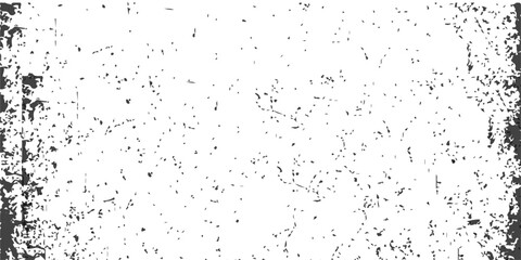 Abstract black and white grunge background with a pattern of paint and water droplets for a textured design