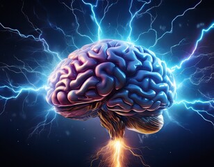 brain storm energy lightning