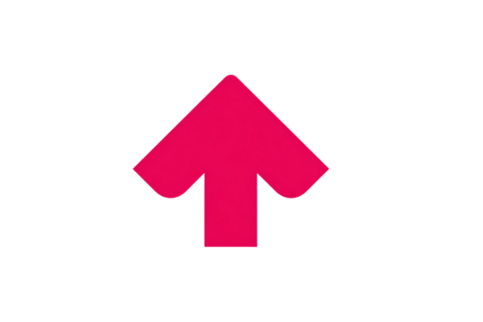 A red arrow pointing upward