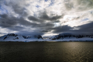 Beautiful landscapes of Antarctica shot during expidition vyoge