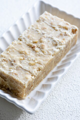 Burdur-Style Walnut Marzipan Sweet Traditional Turkish Nut Dessert