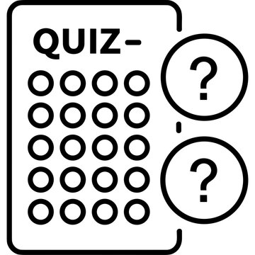 Quiz clip art preview