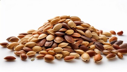 seeds isolated on white background