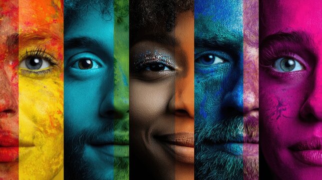 Diversity celebration unity: culture background, ethnic origin, community presence, racial inclusion, identity expression, heritage connection, social representation, human difference population