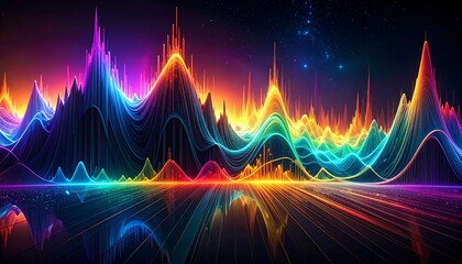 Colorful abstract landscape (1)